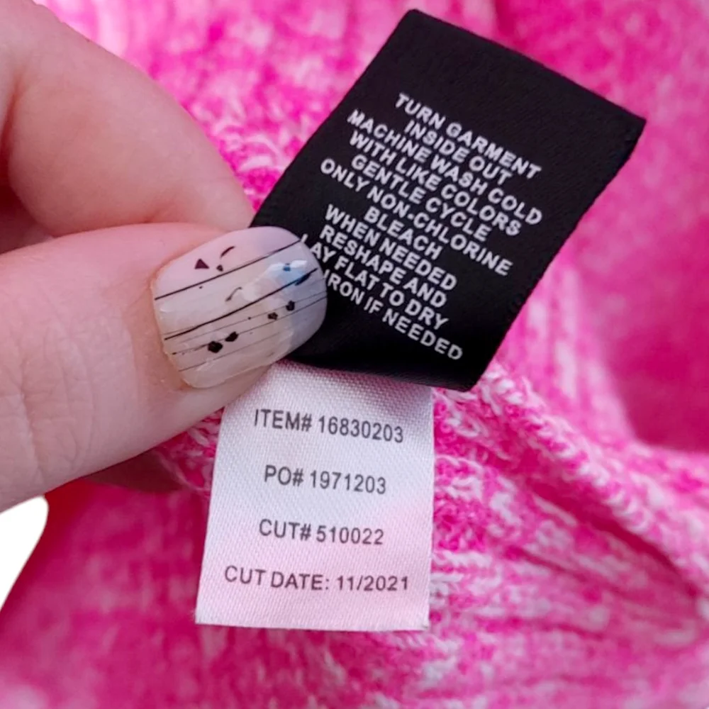 Torrid Pink Crew Neck Sweater - Picture 12 of 12